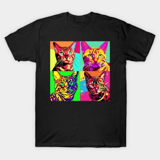 Toyger Pop Art - Cat Lover Gift T-Shirt